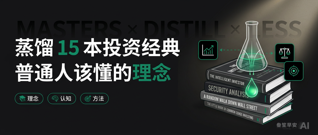 我用 AI 蒸馏了 15 本投资大师经典，普通人该懂的理念全在这